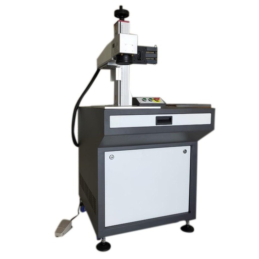 Industrial Fiber Laser Marking &  Engraving Machine (100*100, 20W, Rotary)